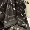 Chanel Coco Paris Rue Cambon Logo Scarf