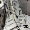 Chanel Coco Paris Rue Cambon Logo Scarf