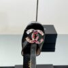 Chanel Jewel-Embellished CC High Heel Sandals