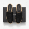 Chanel Espadrille Classic Two-Tone Sandals
