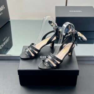 Chanel Strappy Slingback Sandals