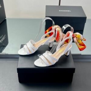 Chanel Strappy Slingback Sandals