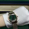 Chopard Happy Sport Automatic Green Dial Rose Gold Ladies Watch