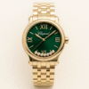 Chopard Happy Sport Automatic Green Dial Rose Gold Ladies Watch