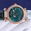 Chopard Imperiale Green Dial Diamond Bezel Ladies Watch