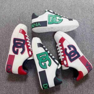D&G Logo Patch Low-Top Sneakers