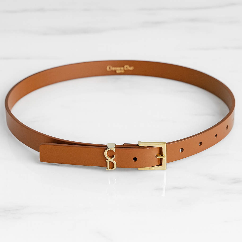 Dior-30-Montaigne-CD-Belt-Brown- N