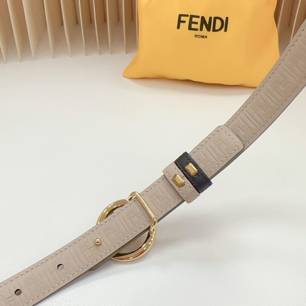 Fendi Fendigraphy Slim Belt