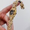 Gucci 3900 Series Black Dial Gold Bracelet Watch