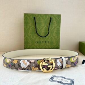 Gucci GG Supreme Doraemon Belt