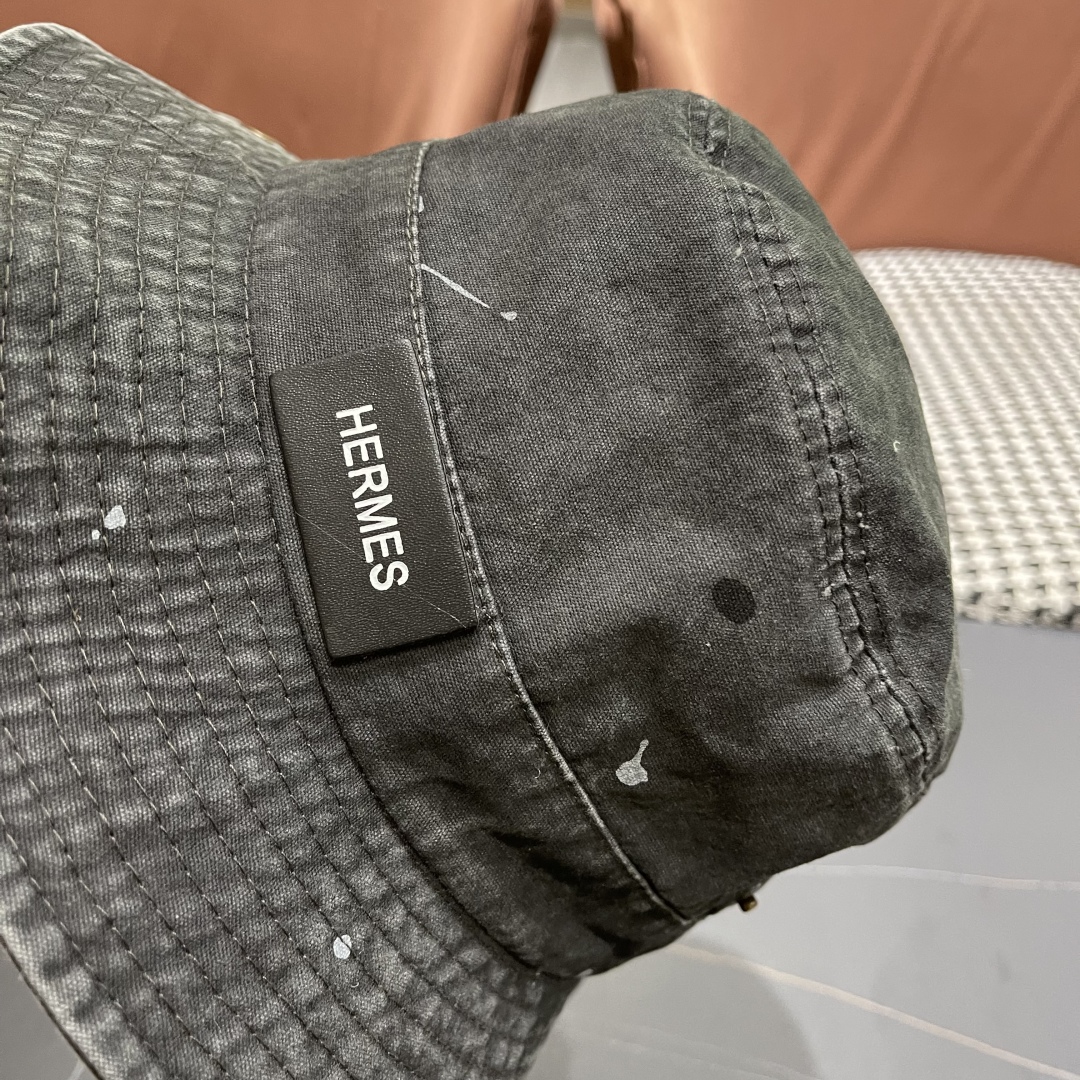 Hermès Canvas Bucket Hat
