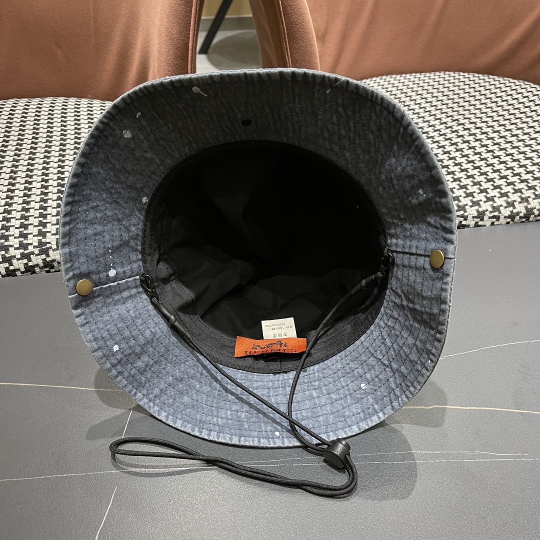 Hermès Canvas Bucket Hat