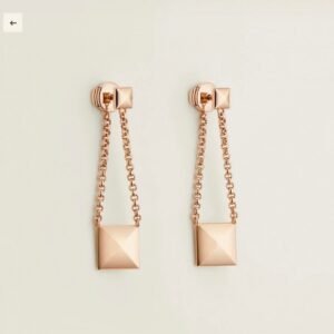 Hermès Clou d'H dangle Earrings