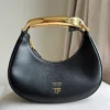 Tom Ford Bianca Mini Metallic Hobo Bag