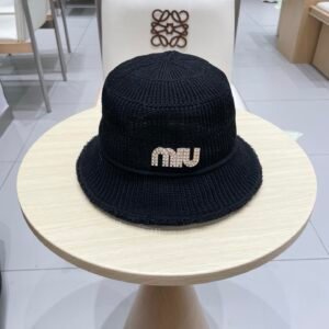 Miu Miu Knitted Fisherman Hat