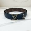 LV Iconic Reversible Belt 30mm Black
