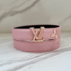 LV Iconic Reversible Belt 30mm Pink