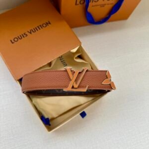 LV Iconic Reversible Belt 30mm Brown