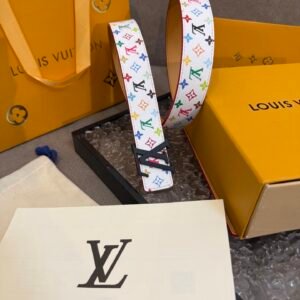 LV Initiales Belt – Multicolor Monogram