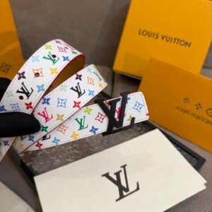 LV Initiales Belt – Multicolor Monogram