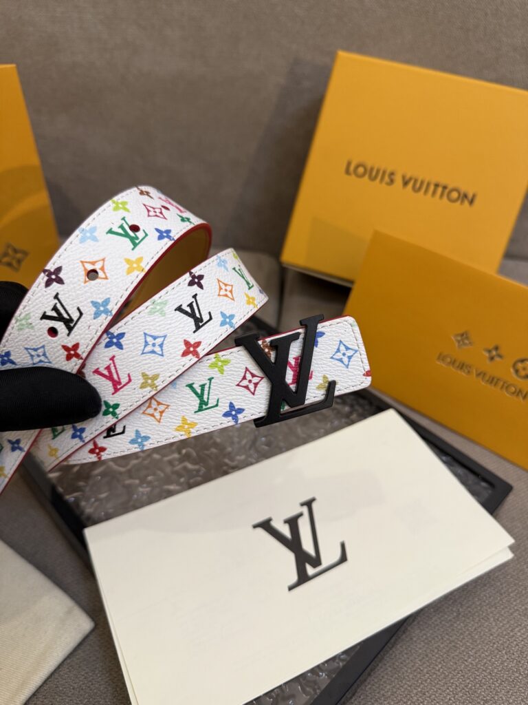 LV Initiales Belt – Multicolor Monogram