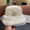 Louis Vuitton Lace-Trim Bucket Hat