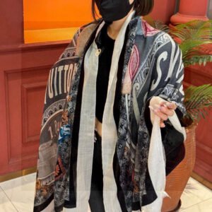 LV Malles Merveilleuses Remix Scarf