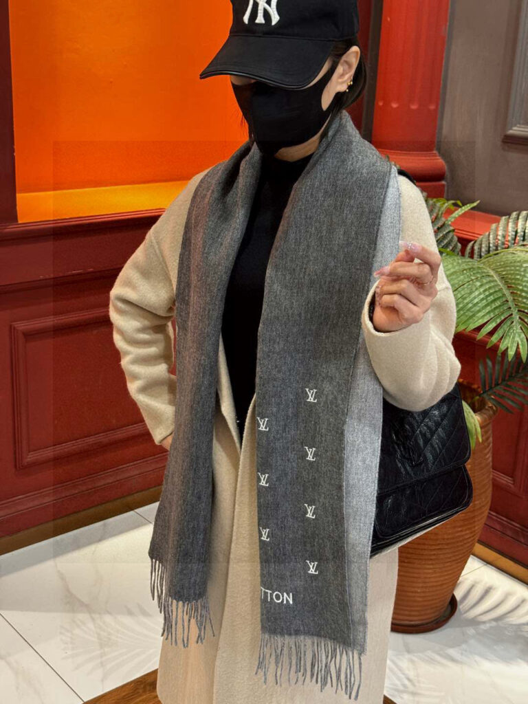 Louis Vuitton Monogram Wool Scarf