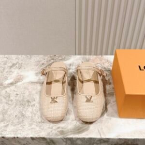 LV Swing Open Back Ballerina
