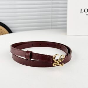 Loewe Initial “L” Buckle Belt
