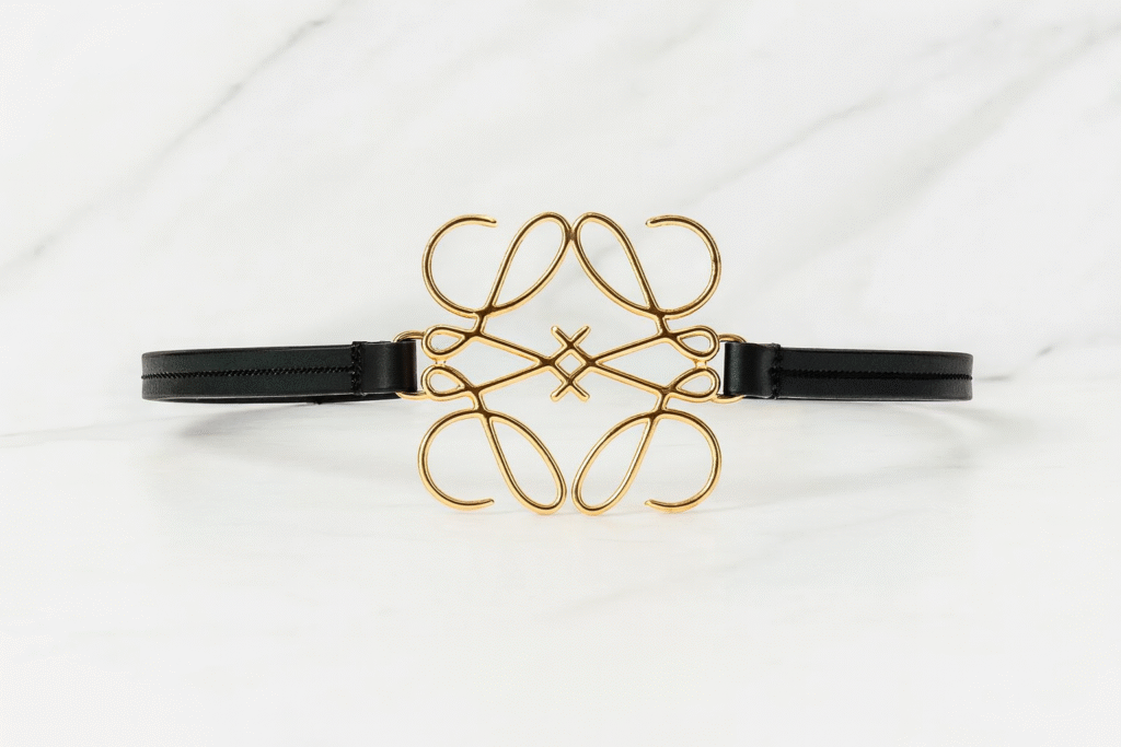 Loewe Large Anagram Buckle Belt