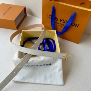 Louis Vuitton Blooming Supple Belt