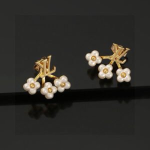 Louis Vuitton Flower Stud Earrings