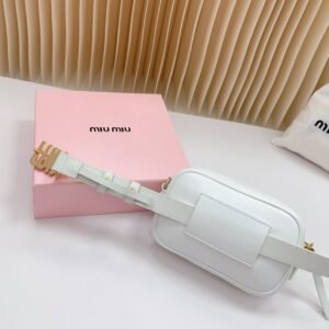 Miu Miu Matelassé Leather Belt Bag