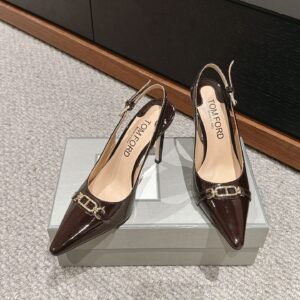 Tom Ford Patent Leather Slingback Heels