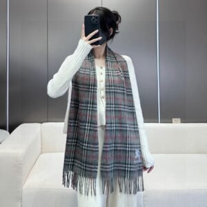 Burberry Plaid Warhorse Scarf