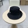Prada Bucket Hat with Logo Plaque