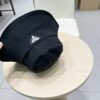 Prada Bucket Hat with Logo Plaque