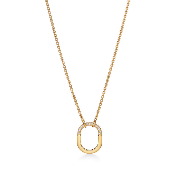 Tiffany Oval Lock Necklace