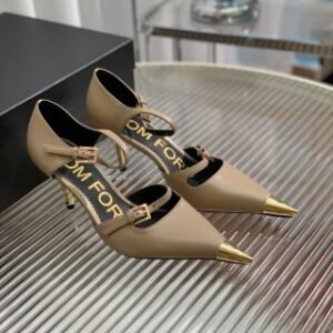 Tom Ford Padlock Pointed-Toe Sandals