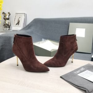 Tom Ford Stiletto Heel Pointed-Toe Ankle Boots