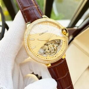 Cartier Flying Tourbillon Skeleton (Diamond Bezel)