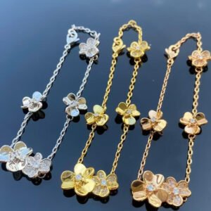 VCA Clover Diamond, 5 Motifs bracelet