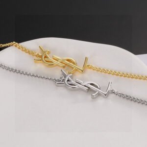 YSL Letter Pendant Bracelet