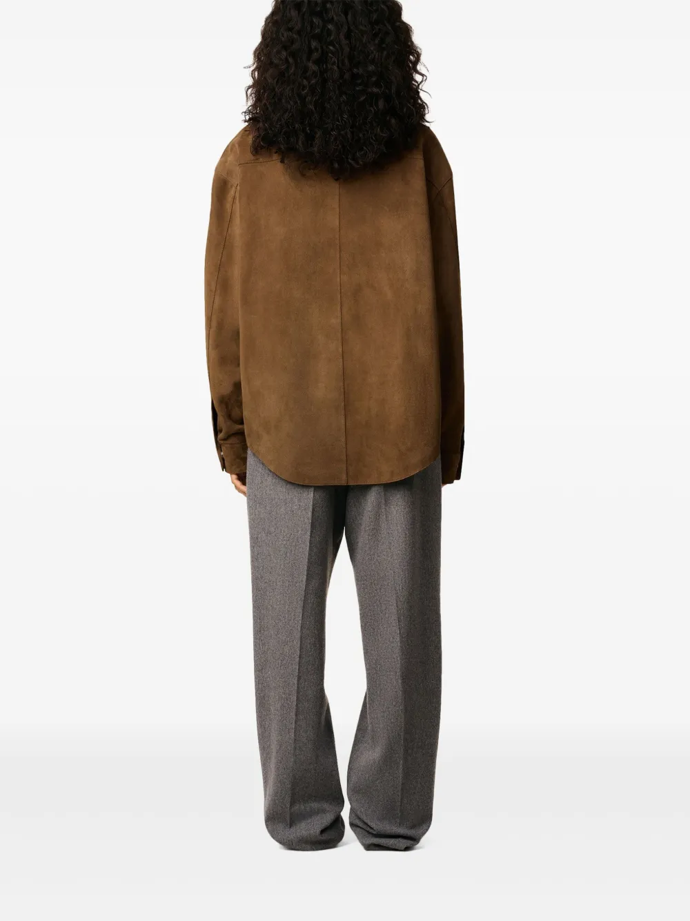 AMI Paris Suede Overshirt