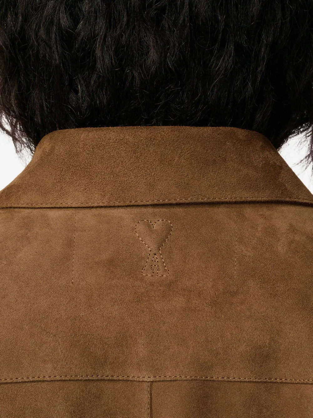 AMI Paris Suede Overshirt