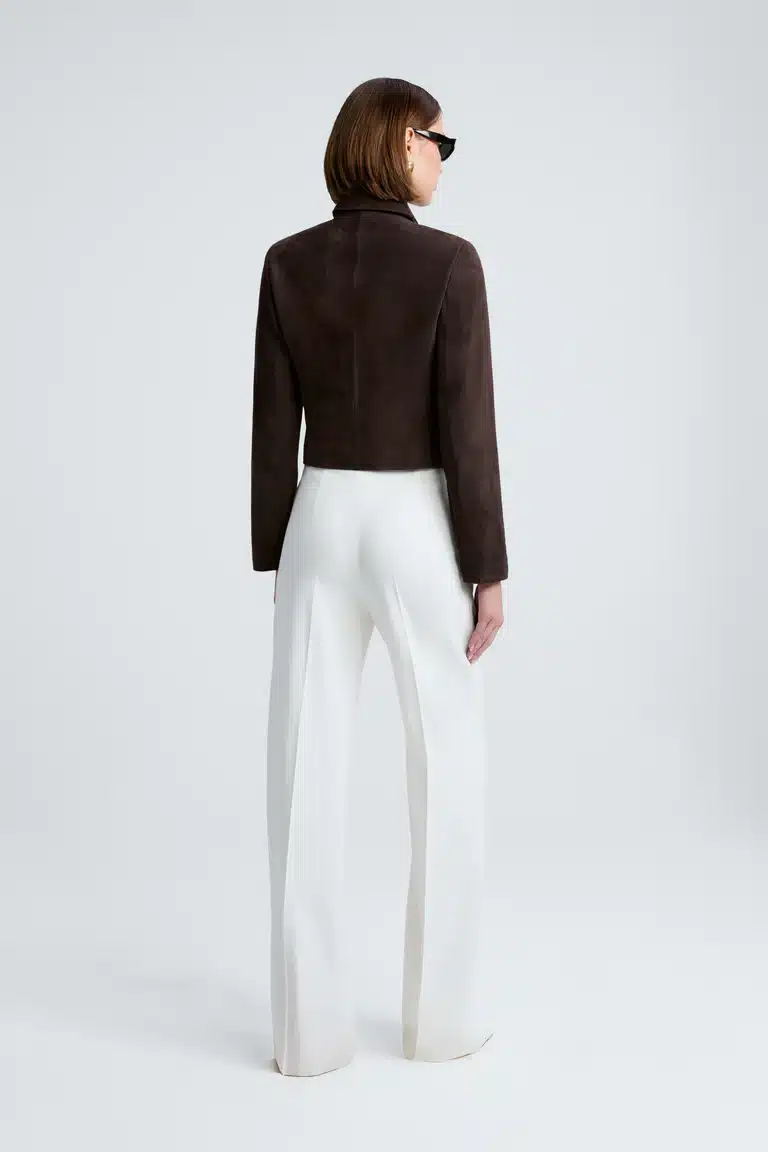 Bleeker Suede Mocha Jacket