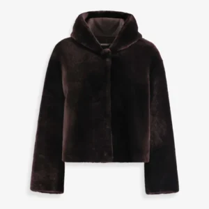 Cooper Hooded Shearling Jacket