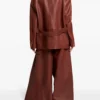 Etro Single-Breasted Leather Blazer