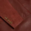 Etro Single-Breasted Leather Blazer